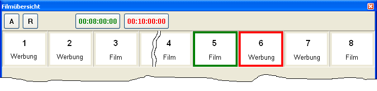 Filmübersichtsfenster